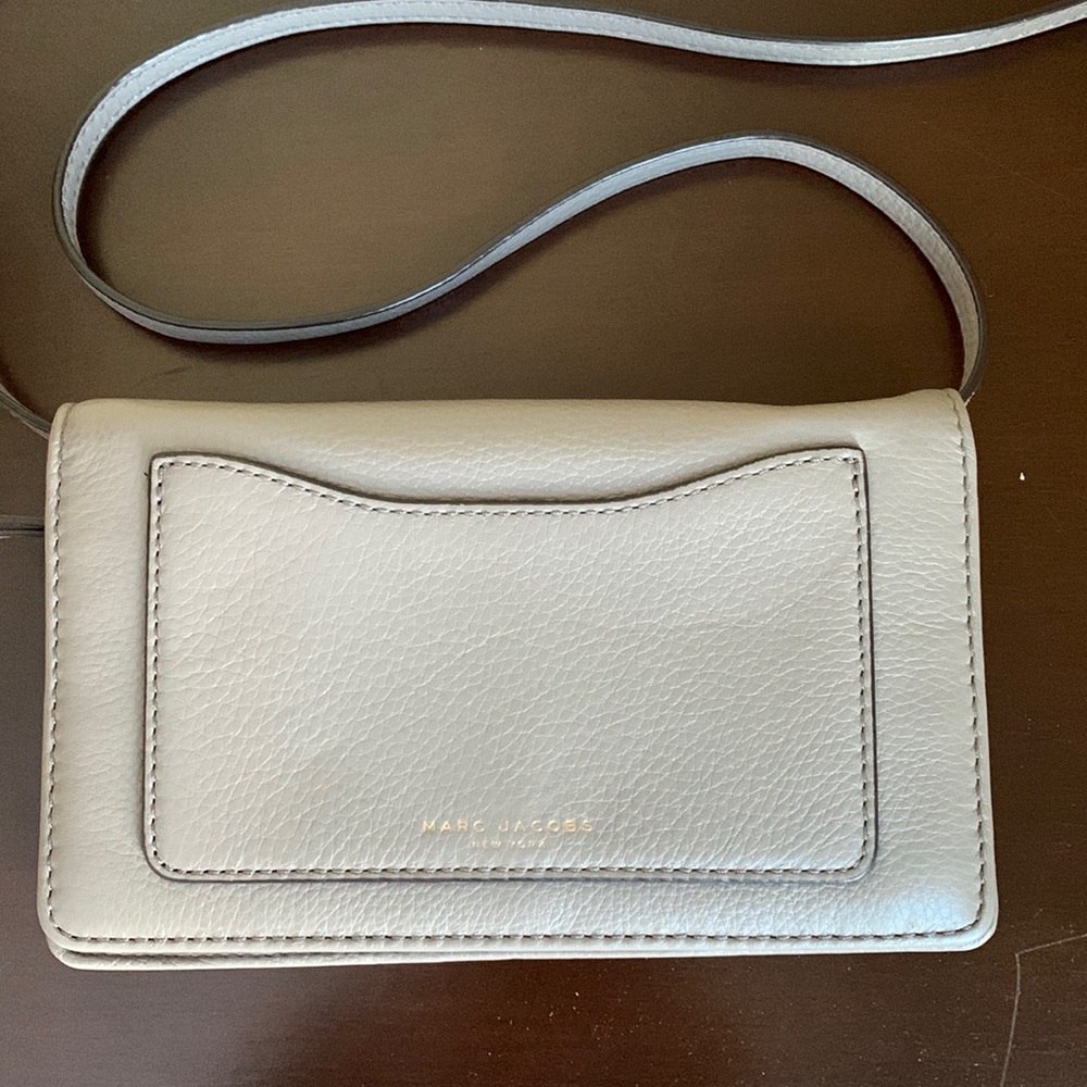 Marc Jacobs- minimalist wallet on strap
